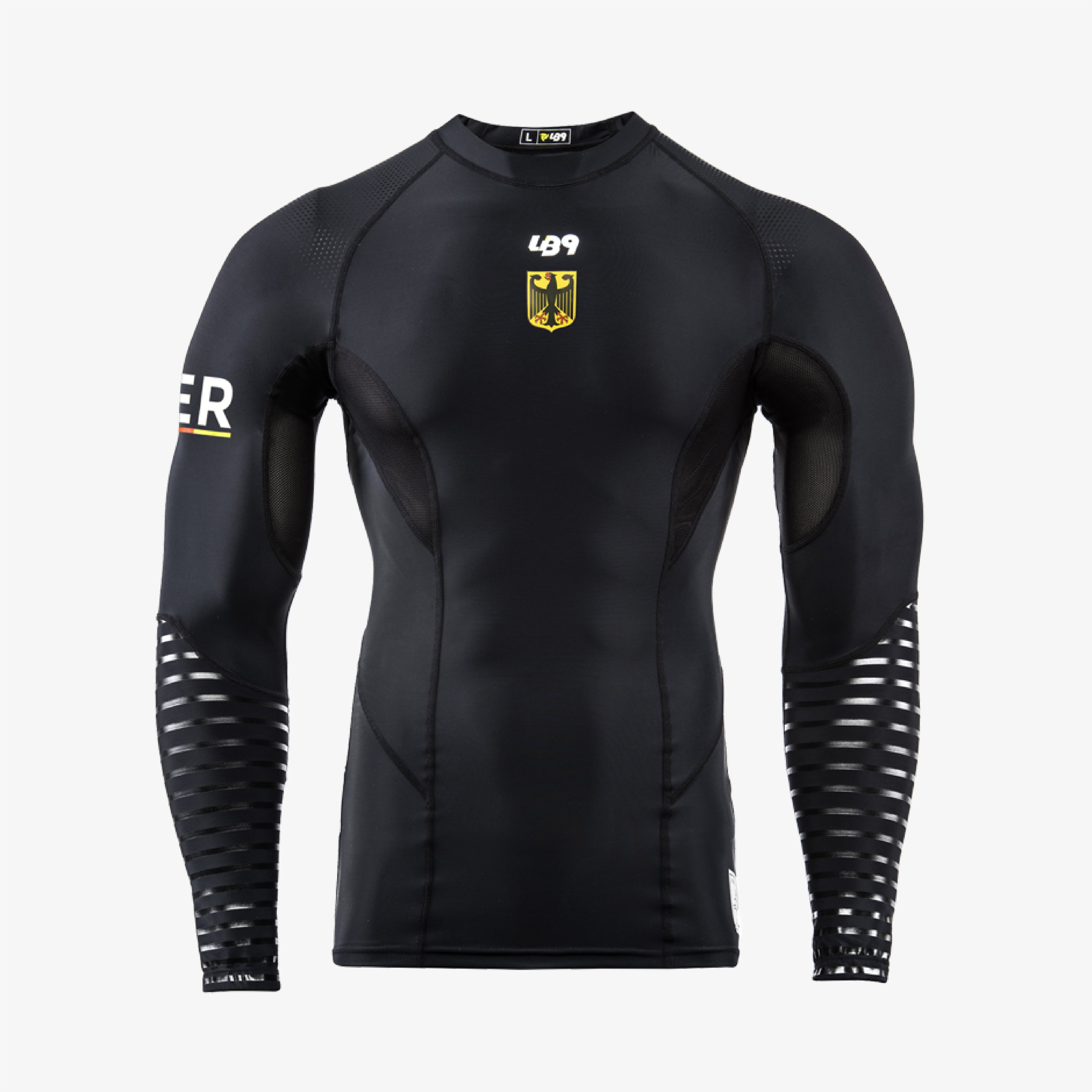 Long Sleeve Compression Rashguard Official National Kit – LB9 Brand