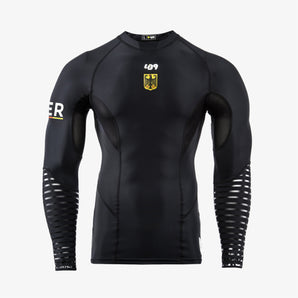 Rashguard a Compressione Maniche Lunghe Kit Nazionale