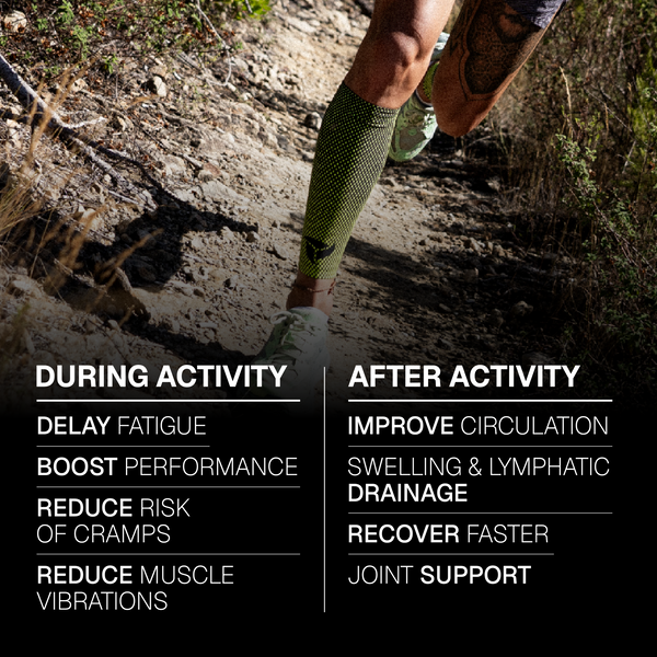 HYPRSKIN® Adaptive Recovery Compression Calf Sleeves