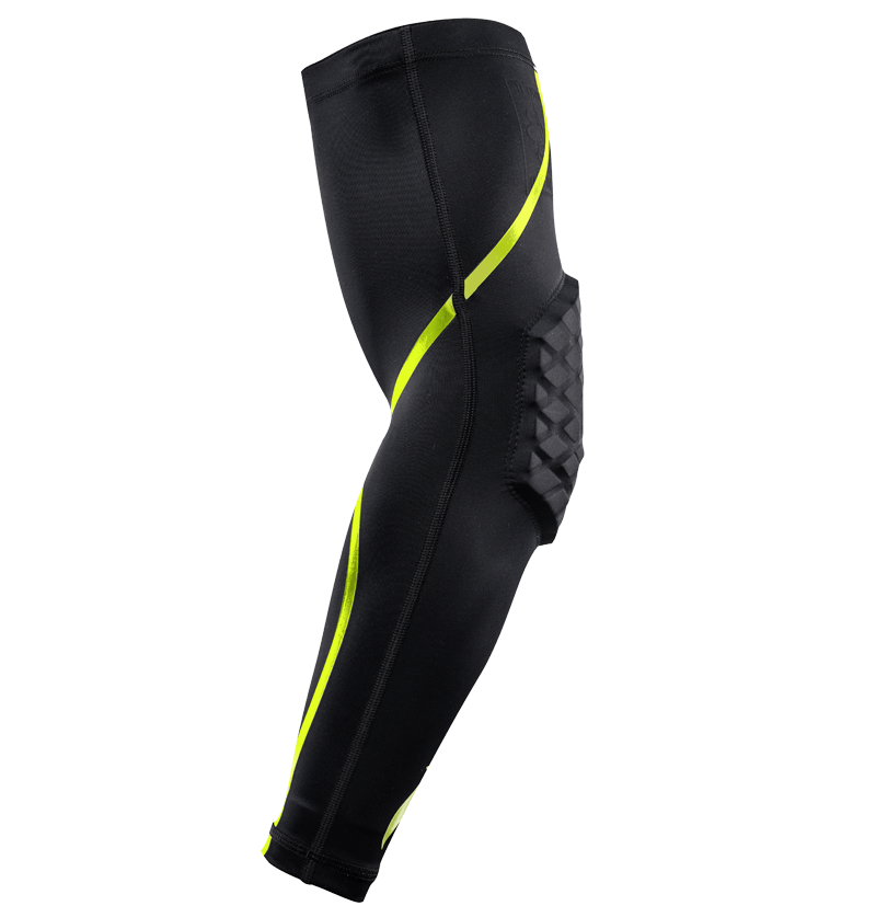 Arm Elbow Protection Shooter Sleeve Black/Yellow